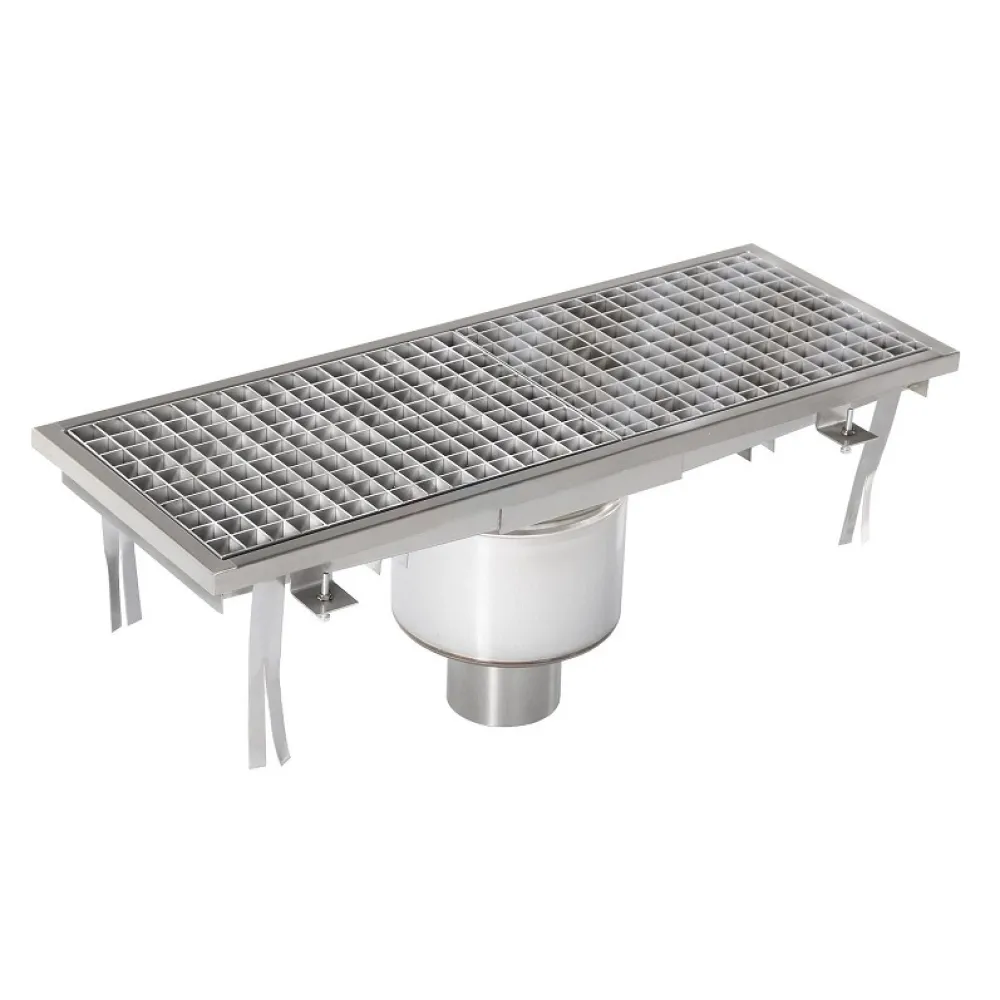 Drenāžas kanāls ar centrālo sifonu 600 x 300 mm (BHS-AB0500-060AK)