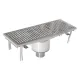 Drenāžas kanāls ar centrālo sifonu 600 x 300 mm (BHS-AB0500-060AK)