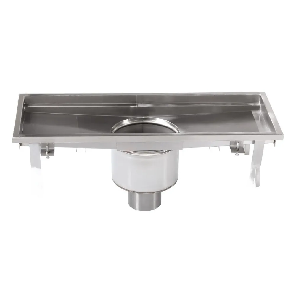 Drenāžas kanāls ar centrālo sifonu 600 x 300 mm (BHS-AB0500-060AK)