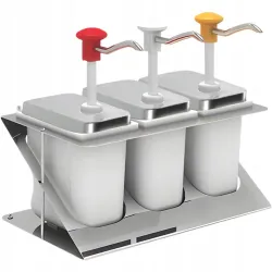 Trīskāršs mērces dozators 3 x 2L 065903