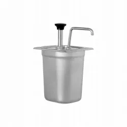 Mērces dozators ar sūkni GN 1/6 3L