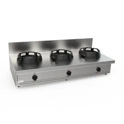 Gāzes WOK plīts 1500x700mm LS03150070BB