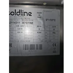 Ledusskapis Coldline mazlietots 700 L