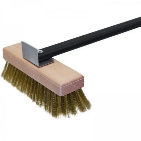 Brushes for cleaning the oven