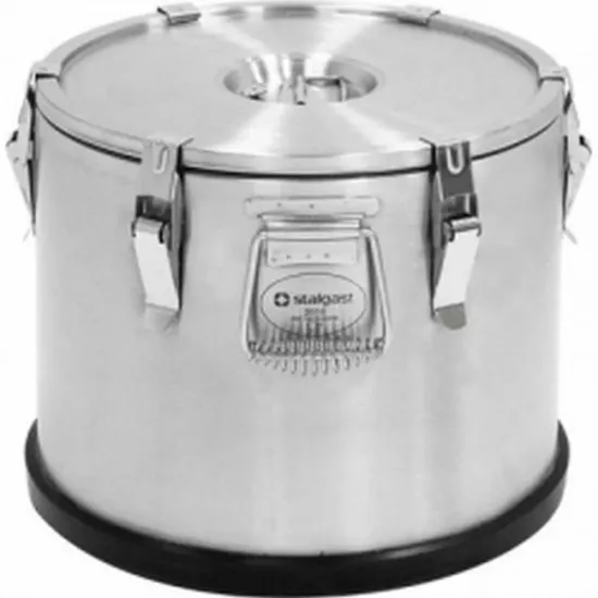 Metal thermoses for transportation of food