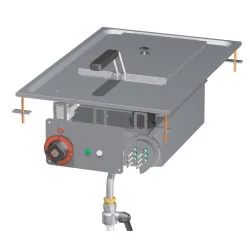 Iebūvējamais elektriskais friteris Mod F10D-64ET 10 litri