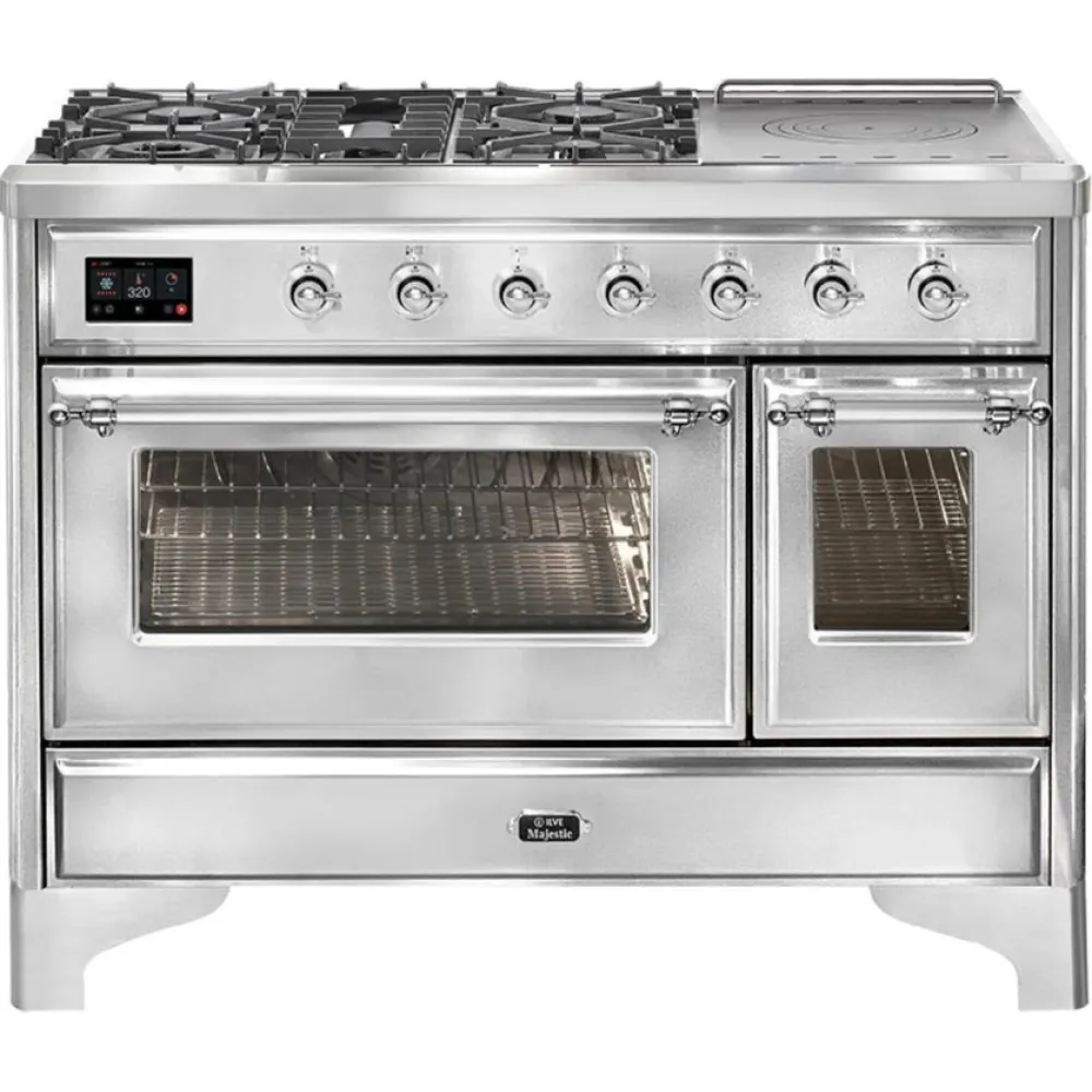 Ilve Majestic M12SDNE3 120cm 6 degļi + 1 paplašināta gatavošanas zona