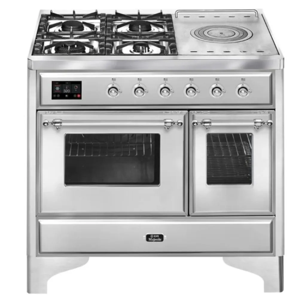 Ilve Majestic Milano MD10SDNE3 100cm 4 degļi + 1 paplašināta gatavošanas zona