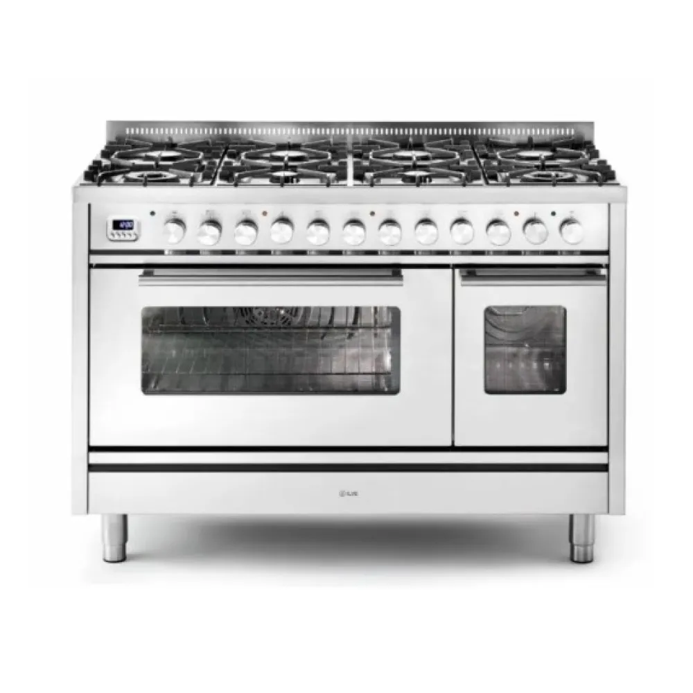 Plīts ar cepeškrāsni Professional Plus 120 cm P127WE3 7 degļi