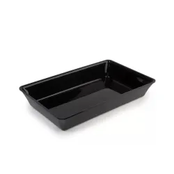 Polimetilmetakrilāta GN 1/1 80 Plexi trauks Melns