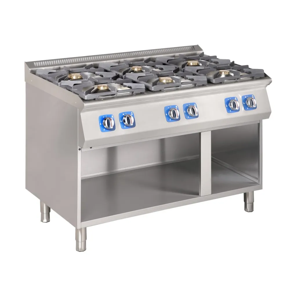 Gāzes plīts 33.9 KW (GC2000-120EV+S02)