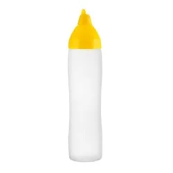 Sauce dispenser non drip yellow 500 ml 