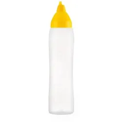 Sauce dispenser non drip yellow 1000 ml 