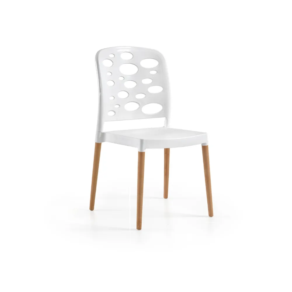 Krēsls Bubble ar koka kājam (3G-BubbleChairWood)