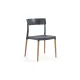 Krēsls Lilly ar koka kājam (3G-LillyChairWood)