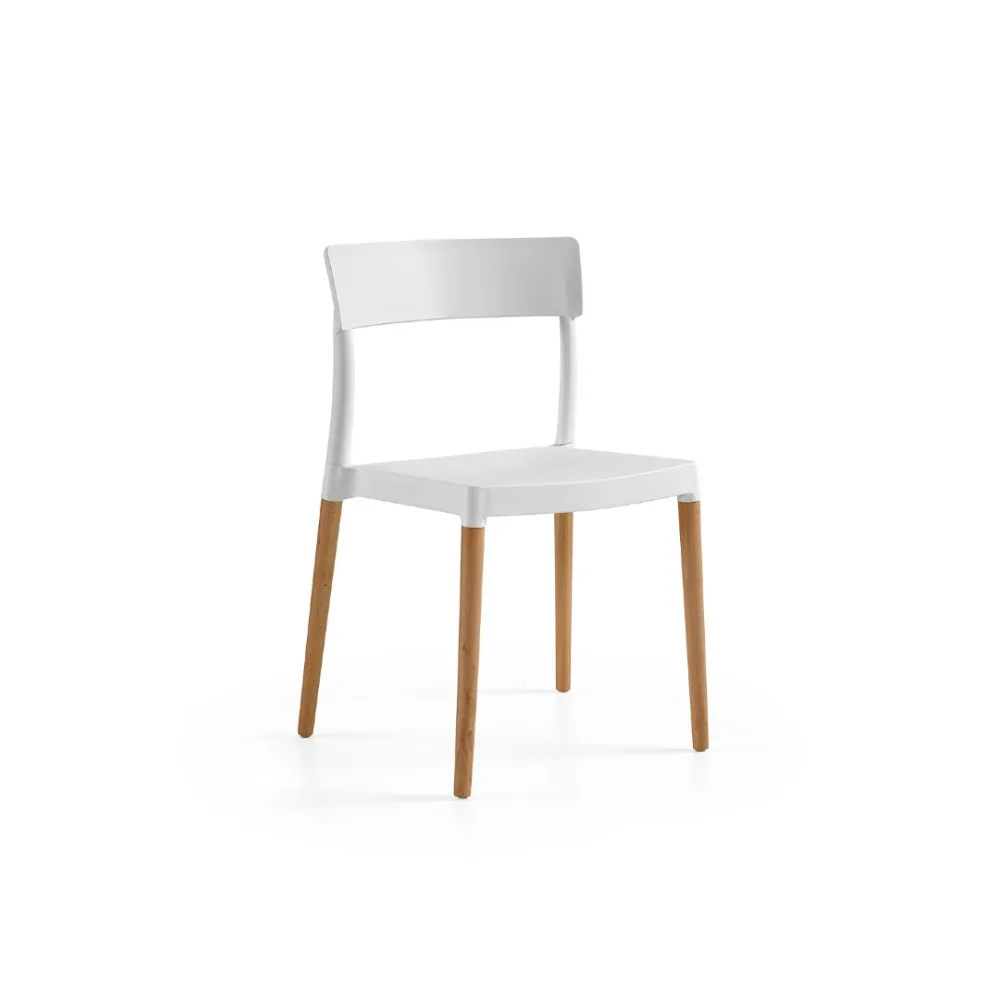 Krēsls Lilly ar koka kājam (3G-LillyChairWood)