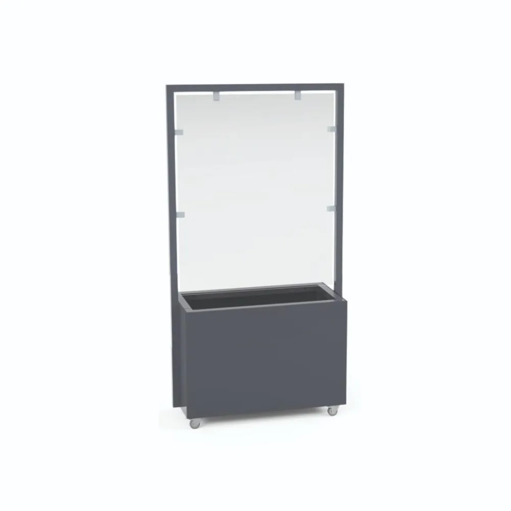 Atdaloša siena ar puķu podu H-700mm (3G-Dscreenpot-700)
