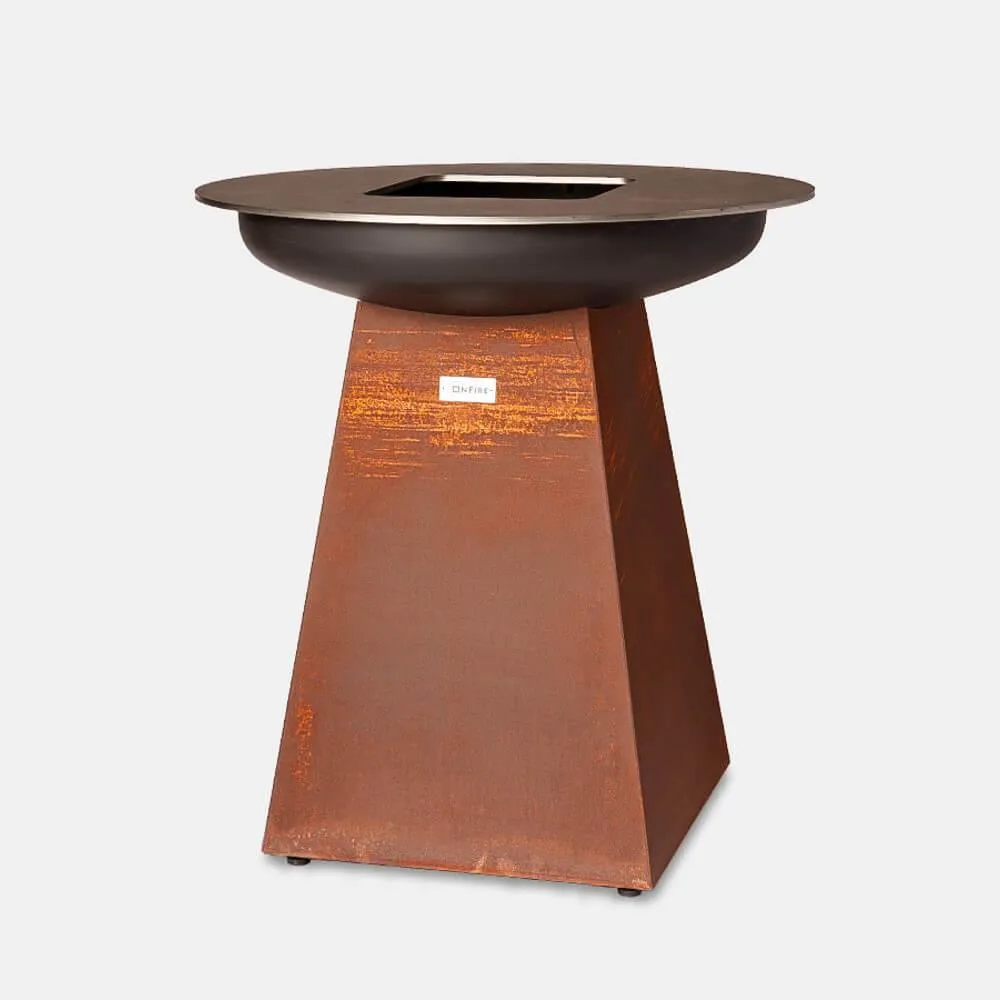 Ogļu grils Charcoal grill BBQ  Corten Version 1000 mm (BHS-VC)