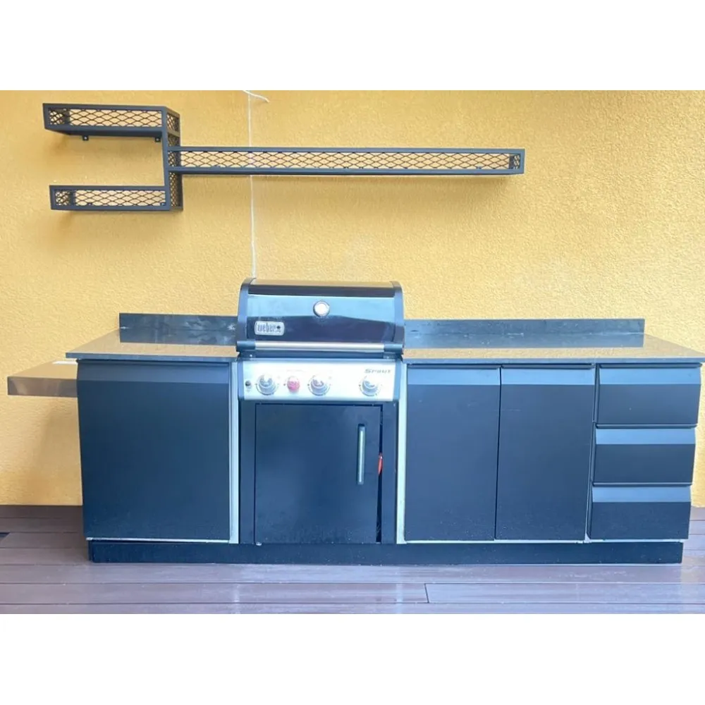 Virtuves iekārta Black (PROJECT-2140-680-860)