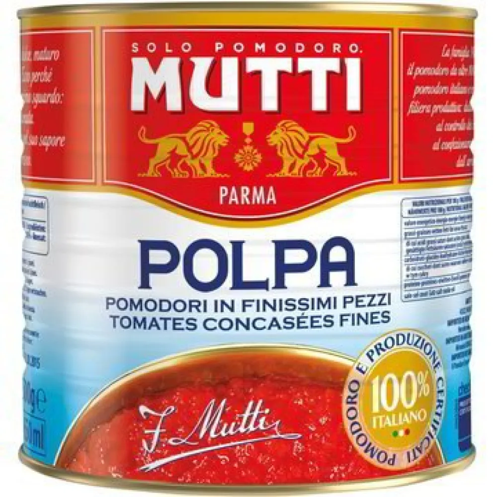 Sasmalcināti tomāti MUTTI 2500gr (EDR662)