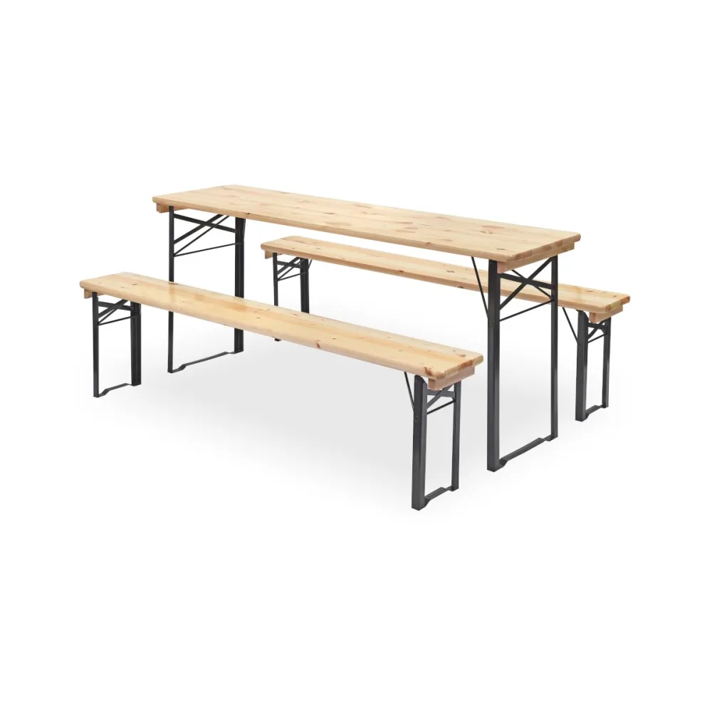 Mēbeļu komplekts Beer Set 220/50 cm (ZP/WOODY.STRONG.2250.2/NP/STM)