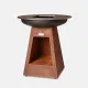 Ogļu grils Charcoal grill BBQ  Corten Version 1000 mm (BHS-VCS)