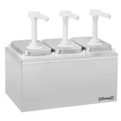 Trīskāršs mērces dozators 3 x 2L
