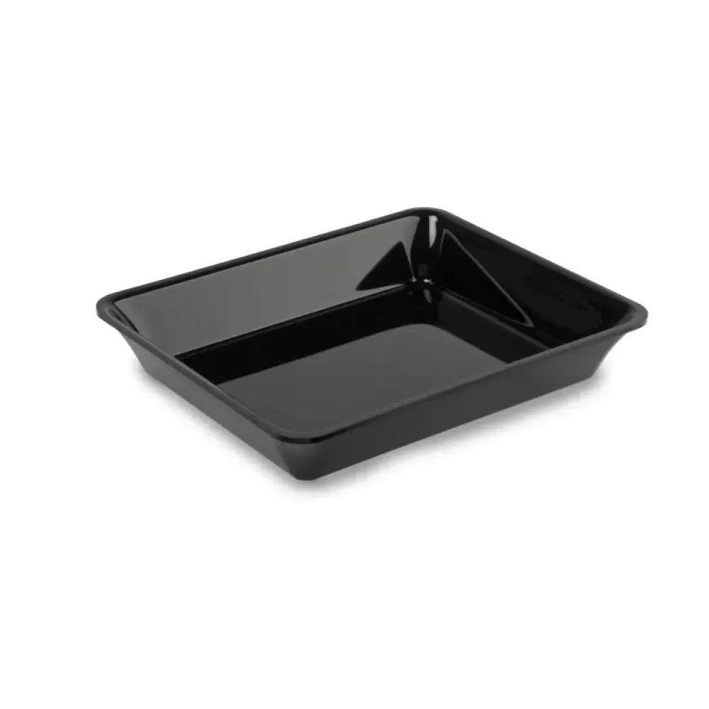 Polimetilmetakrilāta GN 1/2 50 Plexi trauks Melns (A00003412)