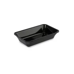 Polimetilmetakrilāta GN 1/4 50 Plexi trauks Melns