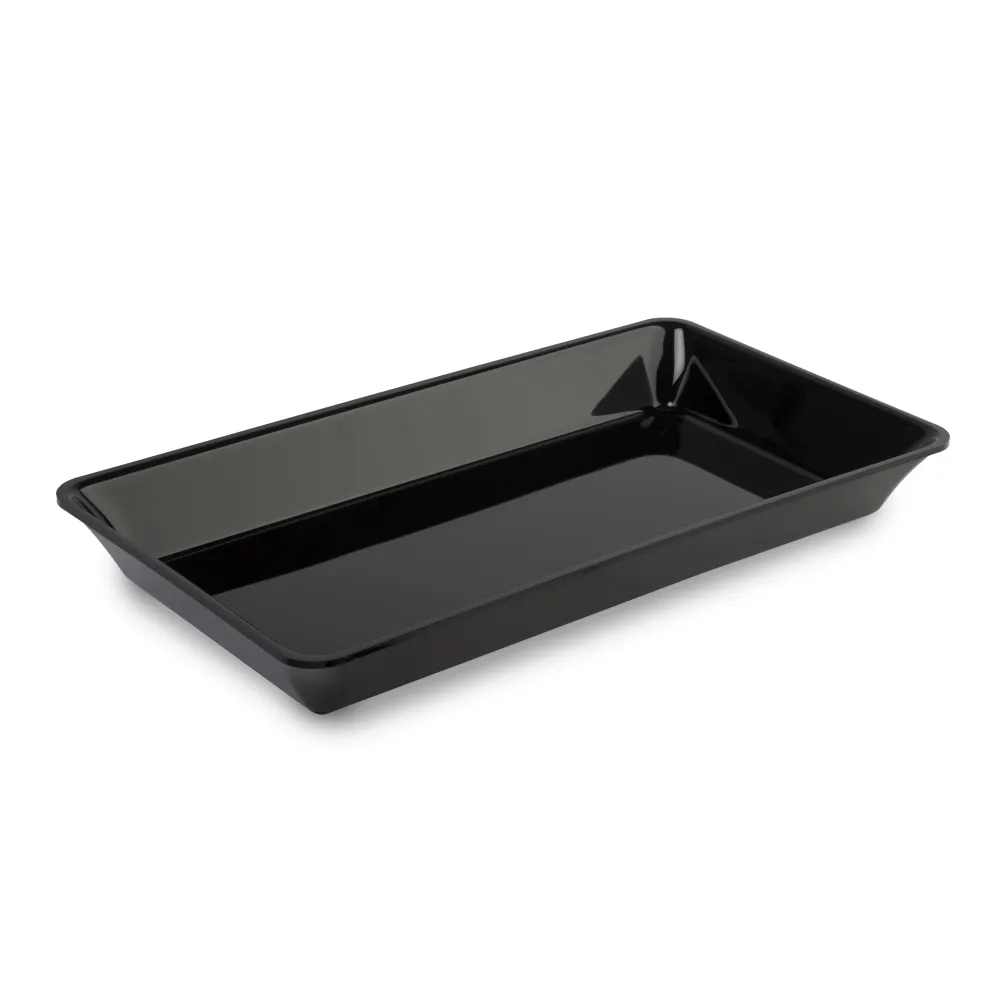 Polimetilmetakrilāta GN 3/4 50 Plexi trauks Melns (A00004589)