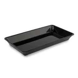 Polimetilmetakrilāta GN 3/4 50 Plexi trauks Melns