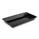 Polimetilmetakrilāta GN 3/4 50 Plexi trauks Melns (A00004589)