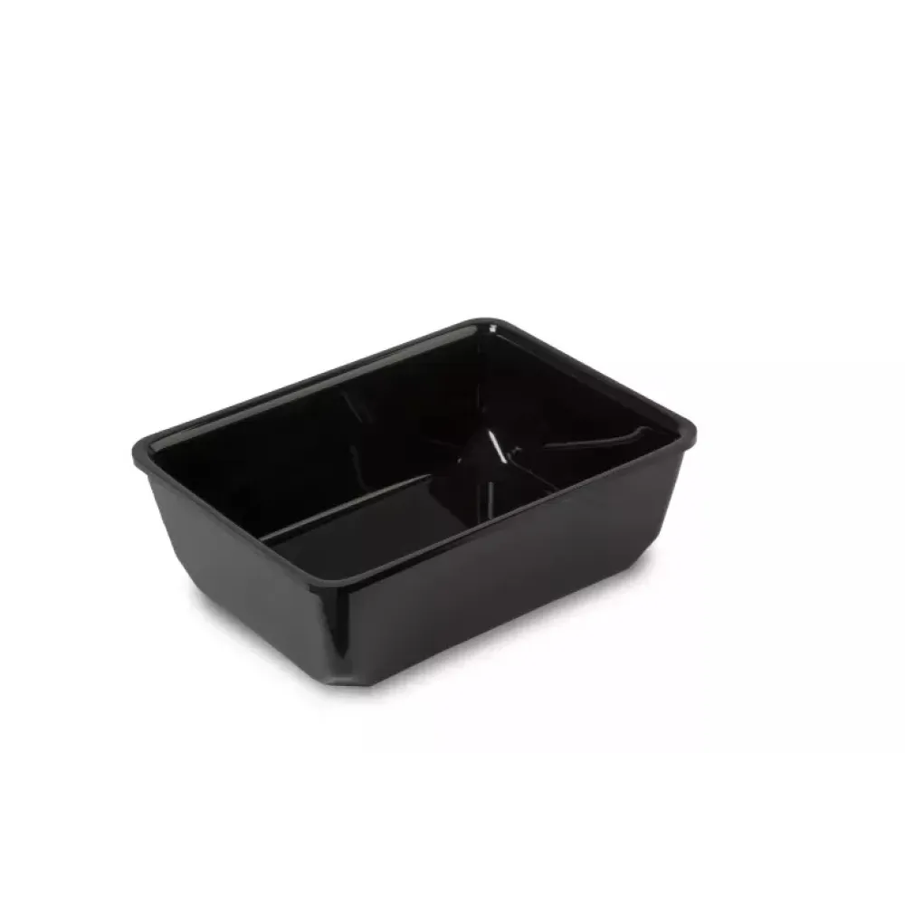 Polimetilmetakrilāta GN 1/5 80 Plexi trauks Melns (A00006229)