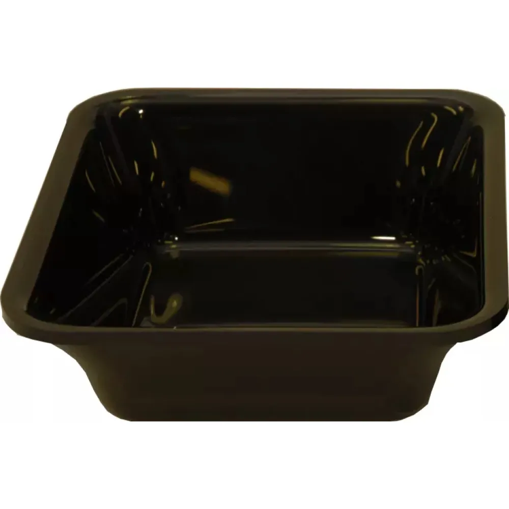 Polimetilmetakrilāta GN 1/6 50 Plexi trauks Melns (A00007286)