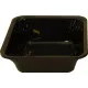 Polimetilmetakrilāta GN 1/6 50 Plexi trauks Melns (A00007286)