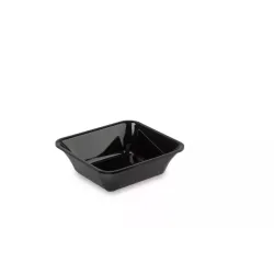 Polimetilmetakrilāta GN 1/6 50 Plexi trauks Melns