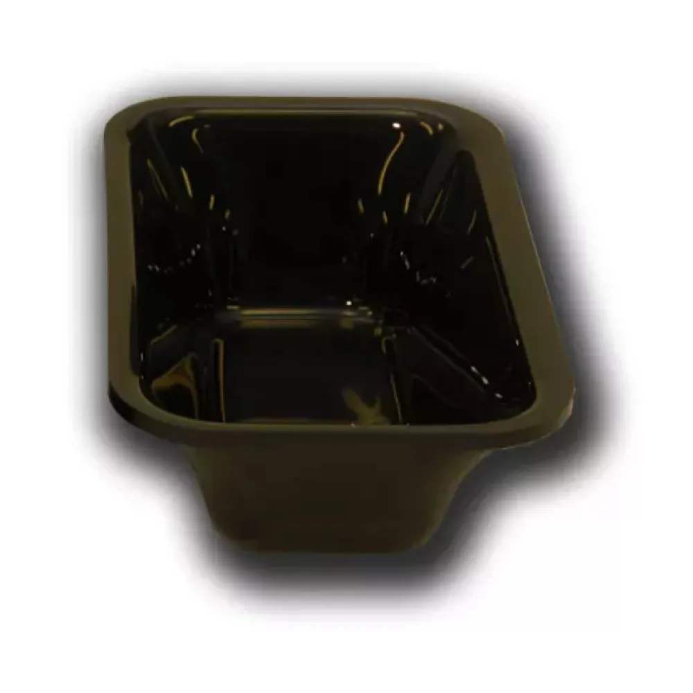 Polimetilmetakrilāta GN 1/9 50 Plexi trauks Melns (A00007287)