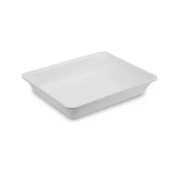 Polimetilmetakrilāta GN 1/2 50 Plexi trauks Balts