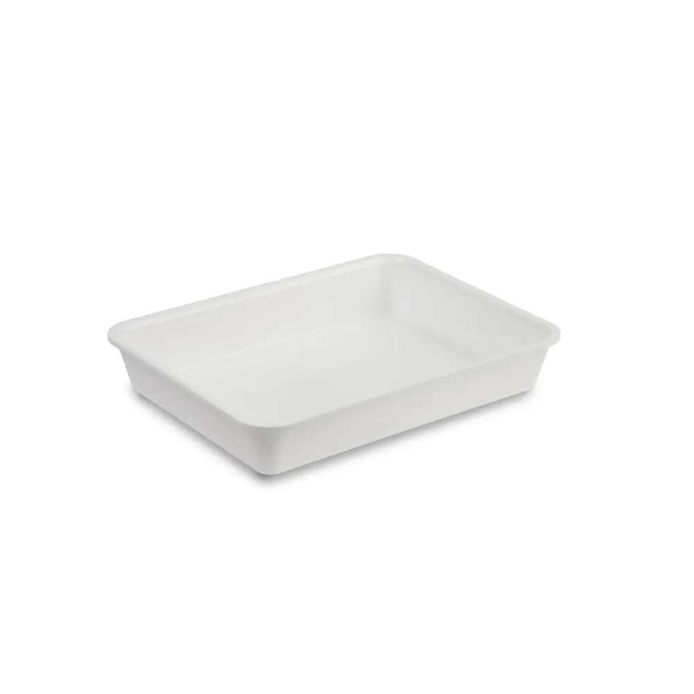 Polimetilmetakrilāta GN 1/5 40 Plexi trauks Balts (A00004958)