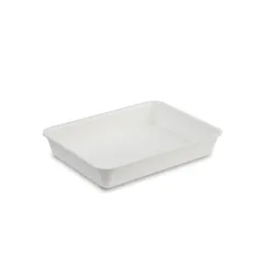 Polimetilmetakrilāta GN 1/5 40 Plexi trauks Balts