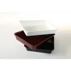 Polimetilmetakrilāta GN 1/5 40 Plexi trauks Balts