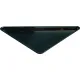 Polimetilmetakrilāta Plexi Triangle trauks 270x270x360x20mm Melns (A00005001)