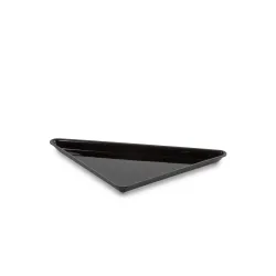 Polimetilmetakrilāta Plexi Triangle trauks 270x270x360x20mm Melns