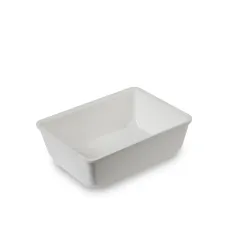Polimetilmetakrilāta GN 1/5 80 Plexi trauks Balts