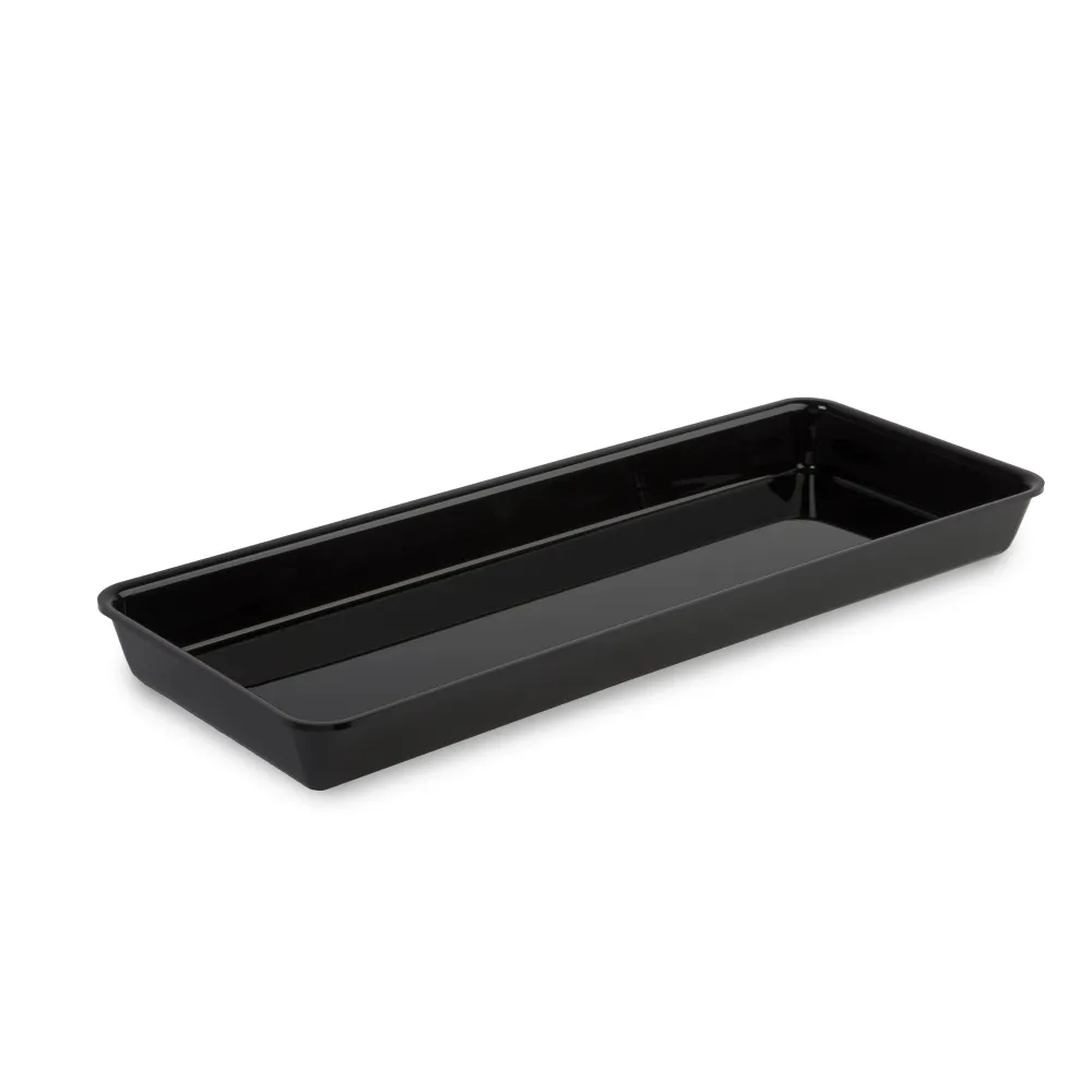 Polimetilmetakrilāta GN 2/5 40 Plexi trauks Melns (A00006312)