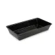 Polimetilmetakrilāta GN 3/4 80 Plexi trauks Melns (A00006603)