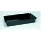 Polimetilmetakrilāta GN 3/4 80 Plexi trauks Melns (A00006603)