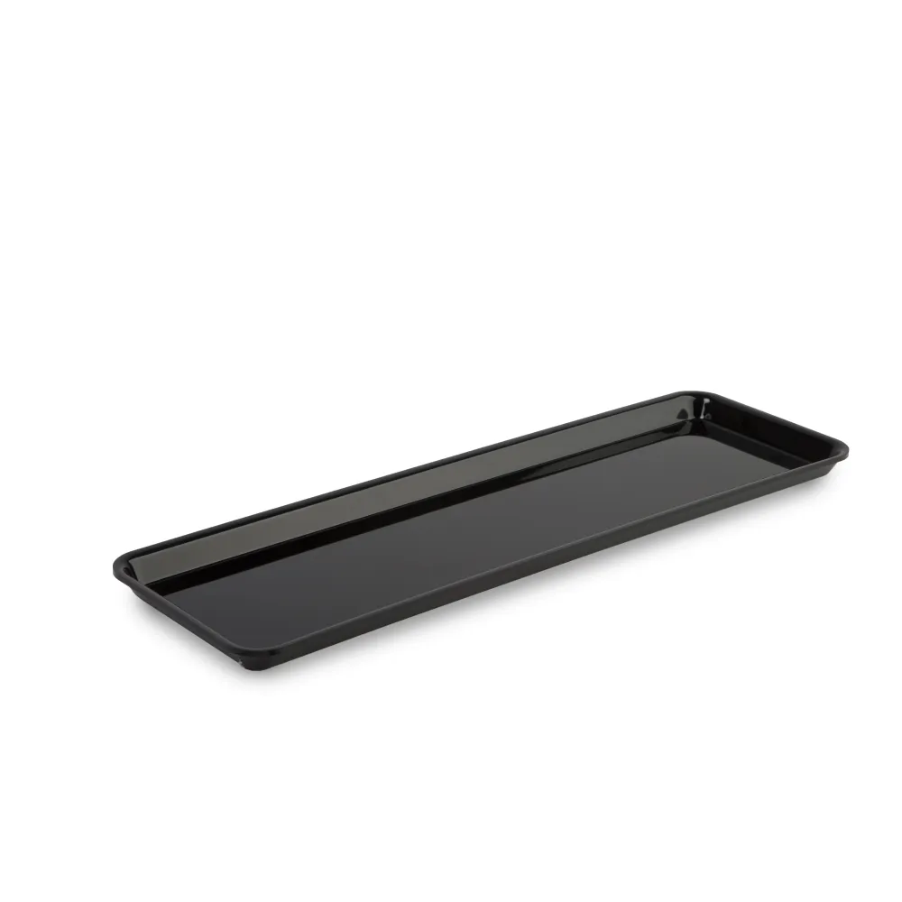 Polimetilmetakrilāta GN 2/4 20 Plexi trauks Melns (A00009547)
