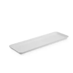 Polimetilmetakrilāta GN 2/4 20 Plexi trauks Balts