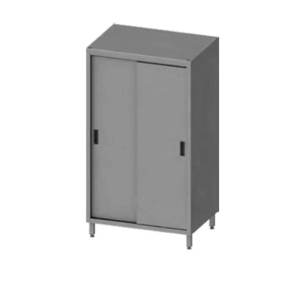 Nerūsējošā tērauda skapis ar bīdāmām durvīm 1200 (951606120S)